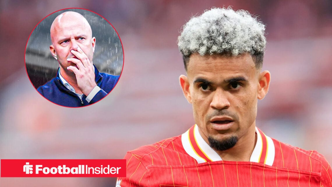 Arne Slot Luis Diaz Liverpool