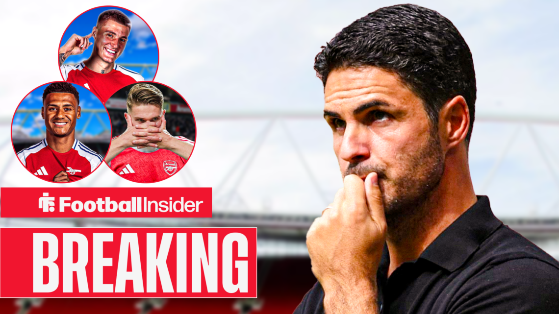 Mikel Arteta Viktor Gyokeres Ollie Watkins Benjamin Sesko, Arsenal