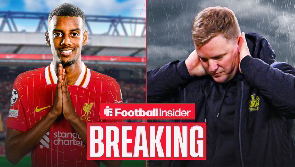 Liverpool transfer target Alexander Isak and Newcastle boss Eddie Howe