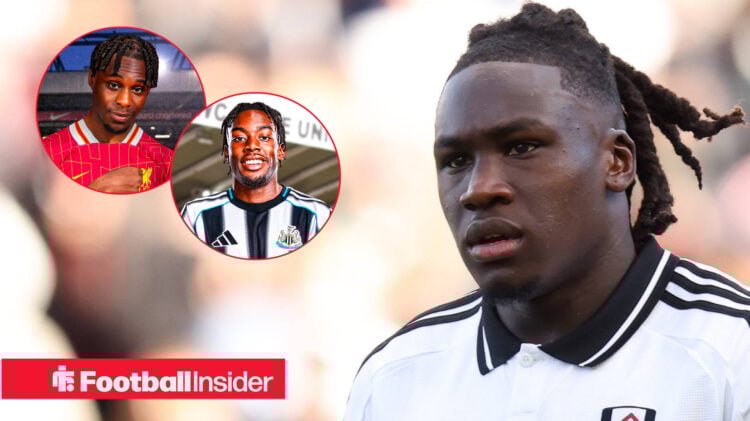 Calvin Bassey Jeremie Frimpong Anthony Elanga, Fulham Liverpool Nottingham Forest