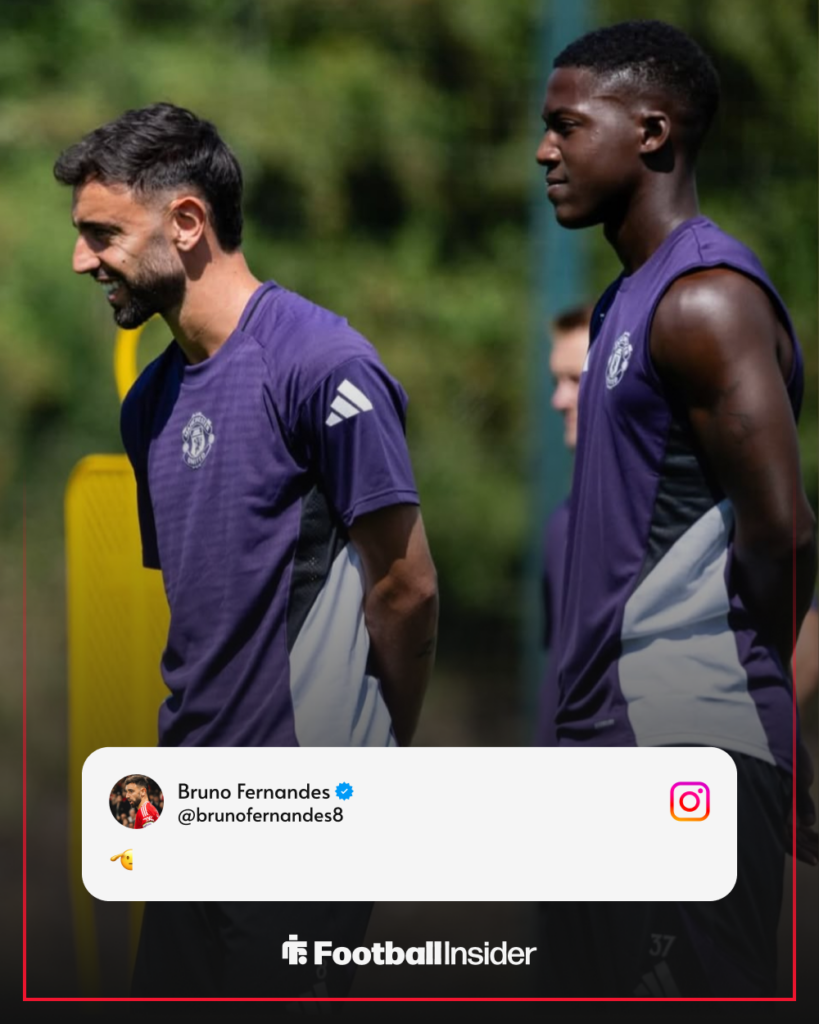 Bruno Fernandes Kobbie Mainoo