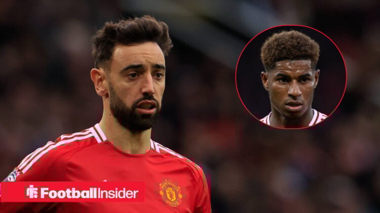 Bruno Fernandes Marcus Rashford Manchester United