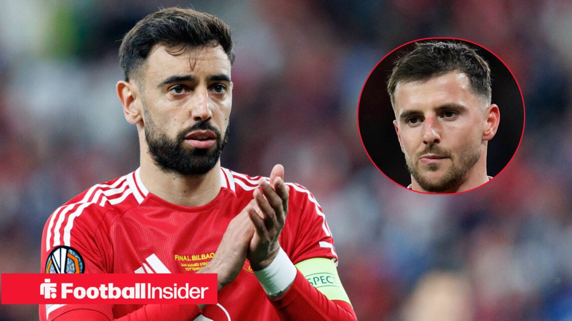 Bruno Fernandes Mason Mount Manchester United