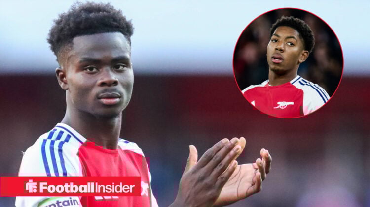 Bukayo Saka Myles Lewis-Skelly Arsenal
