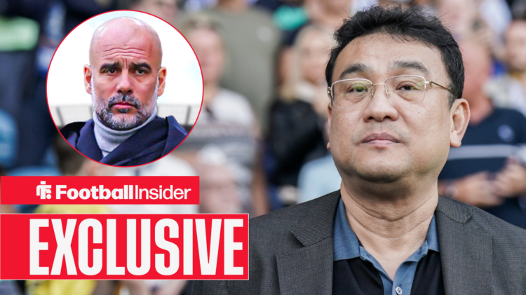 Exclusive news Sheffield Wednesday owner Dejphon Chansiri looks at Man City manager Pep Guardiola