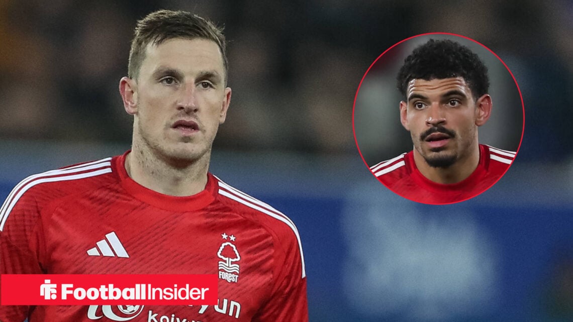 Chris Wood Morgan Gibbs-White Nottingham Forest