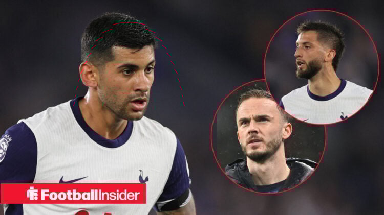 Cristian Romero James Maddison Rodrigo Bentancur