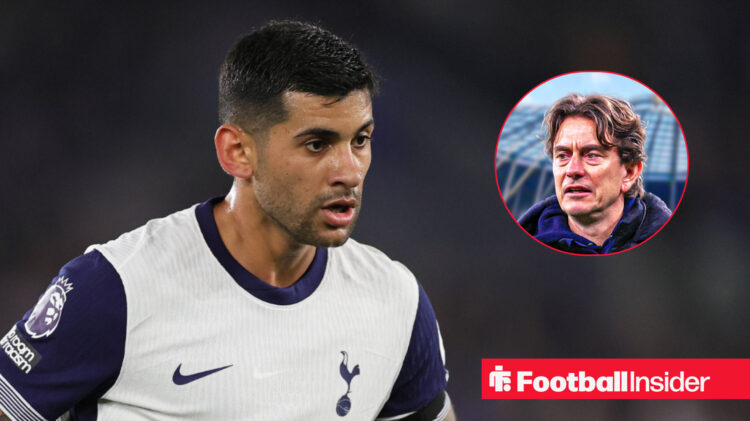 Cristian Romero, Thomas Frank, Tottenham