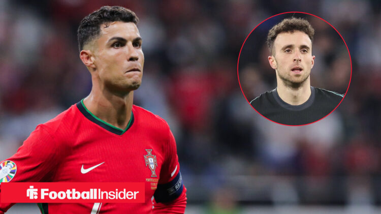 Cristiano Ronaldo Diogo Jota Liverpool