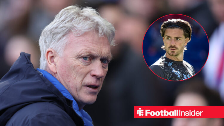 Everton manager David Moyes - Jack Grelaish