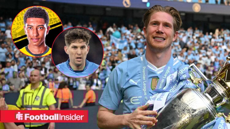 Kevin De Bruyne John Stones Jobe Bellingham, Man City Borussia Dortmund Napoli