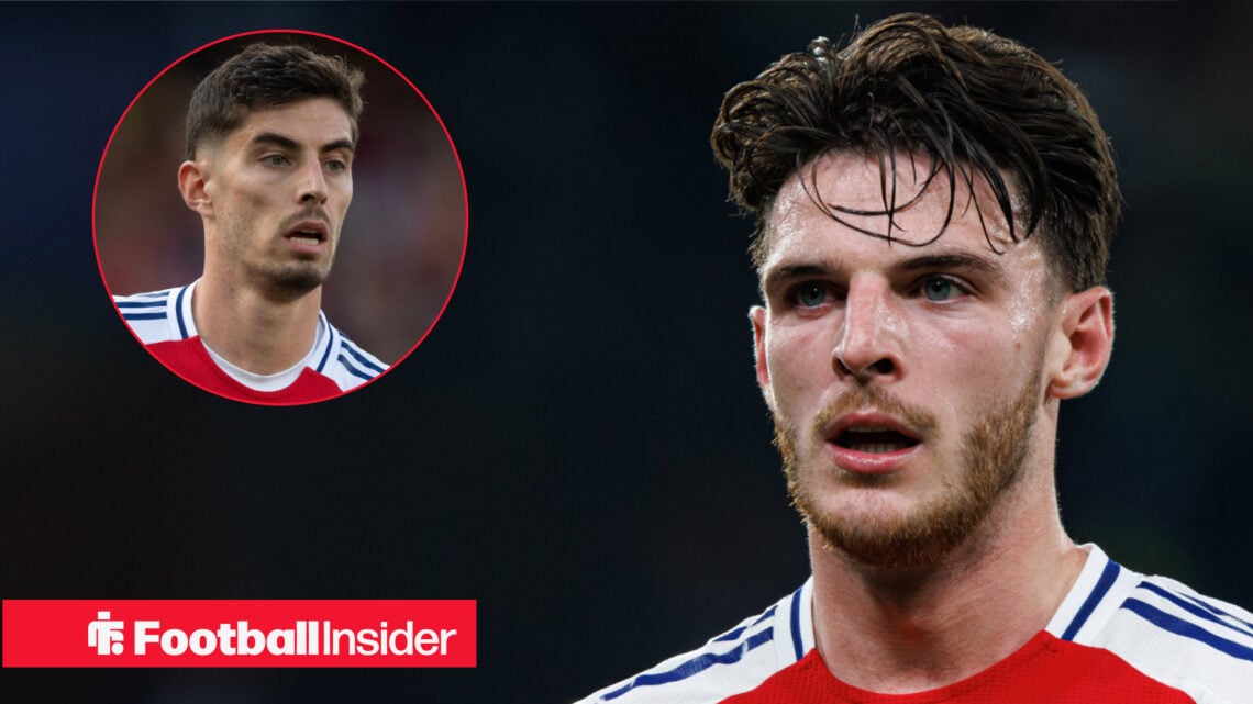 Declan Rice Kai Havertz Arsenal