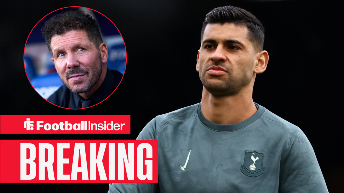 Diego Simeone Cristian Romero Tottenham