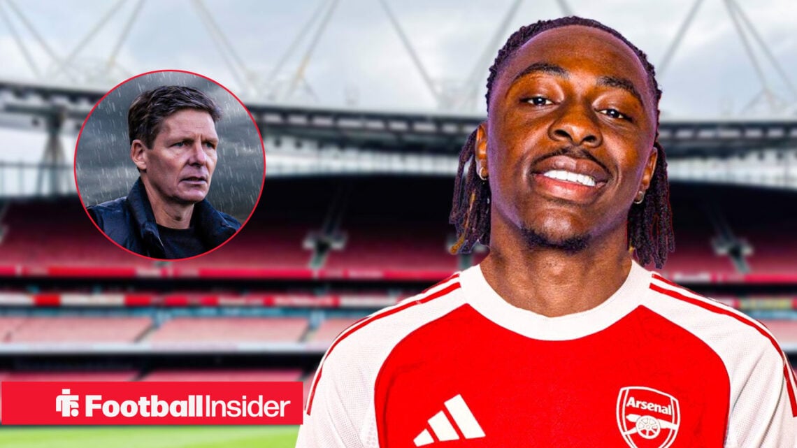 Eberechi Eze and Oliver Glasner, Crystal Palace