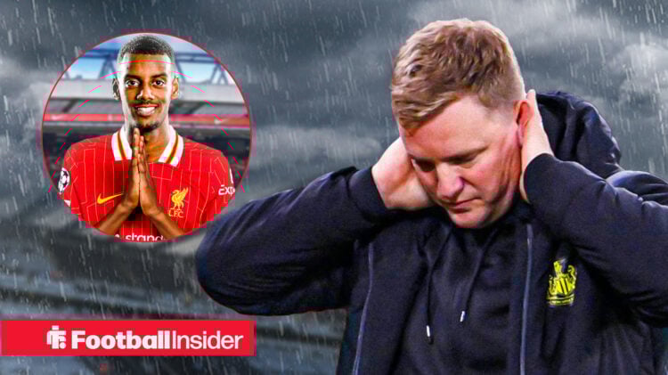 Eddie Howe, Alexander Isak, Liverpool, Newcastle United