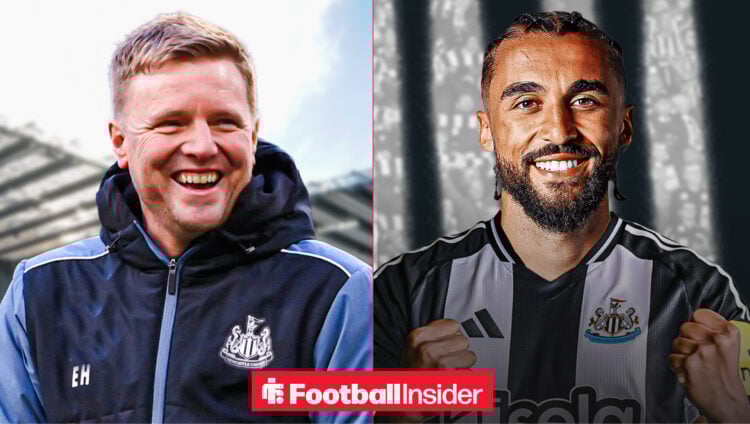 Eddie Howe Dominic Calvert-Lewin Newcastle United