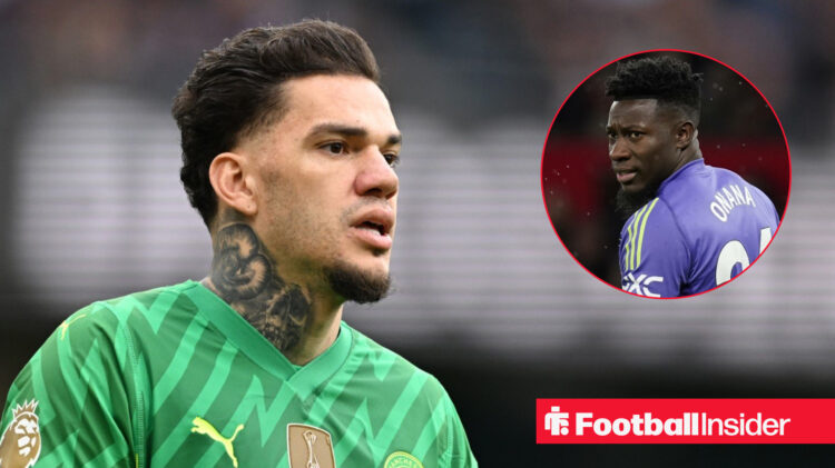 Ederson, Andre Onana, Man City, Man United