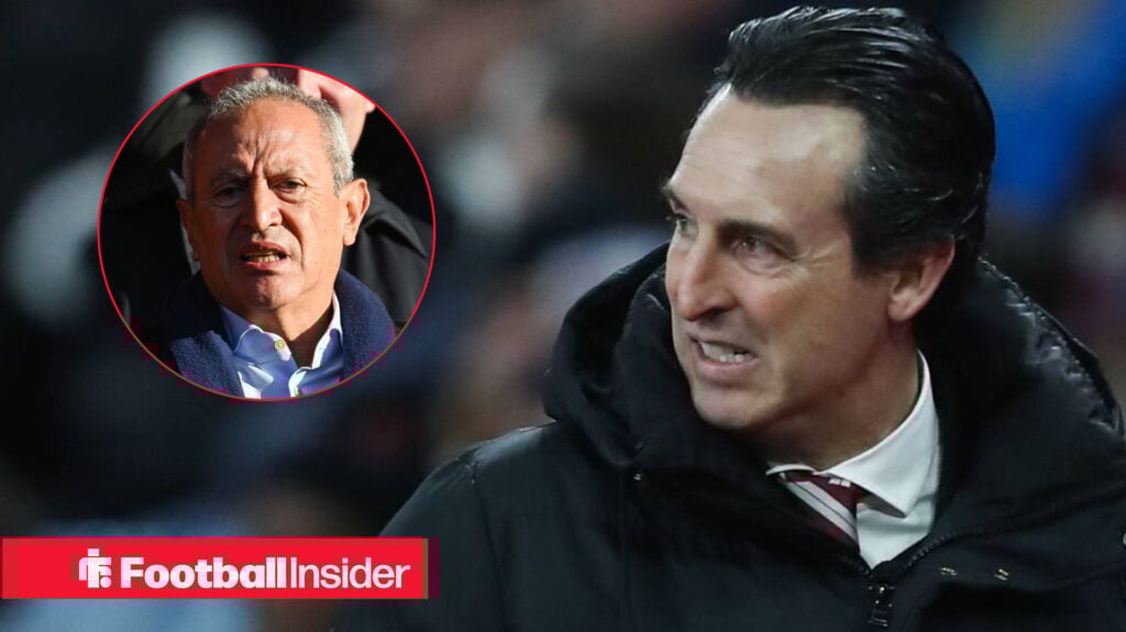 Unai Emery Nassef Sawiris, Aston Villa