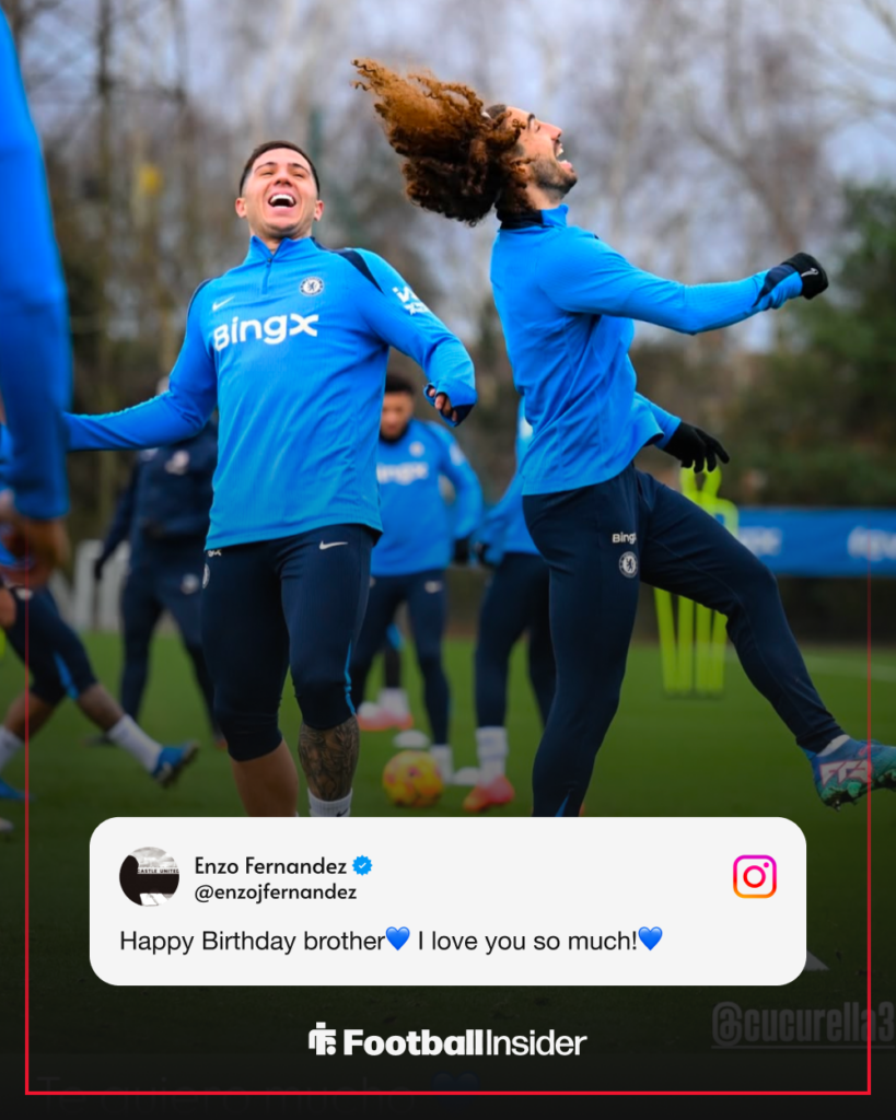 Enzo Fernandez Marc Cucurella Chelsea