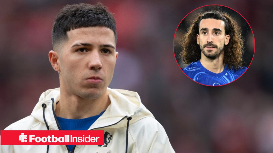 Enzo Fernandez Marc Cucurella Chelsea