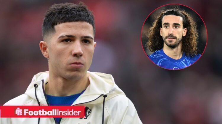 Enzo Fernandez Marc Cucurella Chelsea