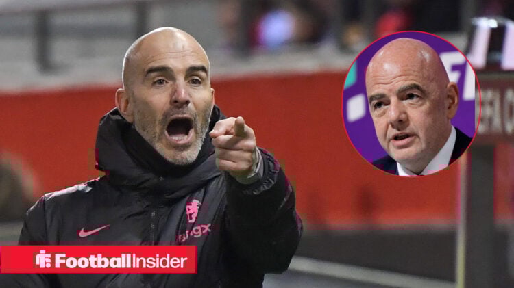 Enzo Maresca Gianni Infantino Chelsea