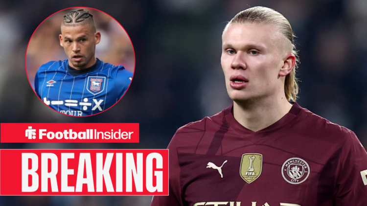 Man City duo Erling Haaland and Kalvin Phillips