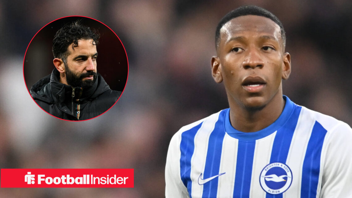 Pervis Estupinan Ruben Amorim, Man United Brighton