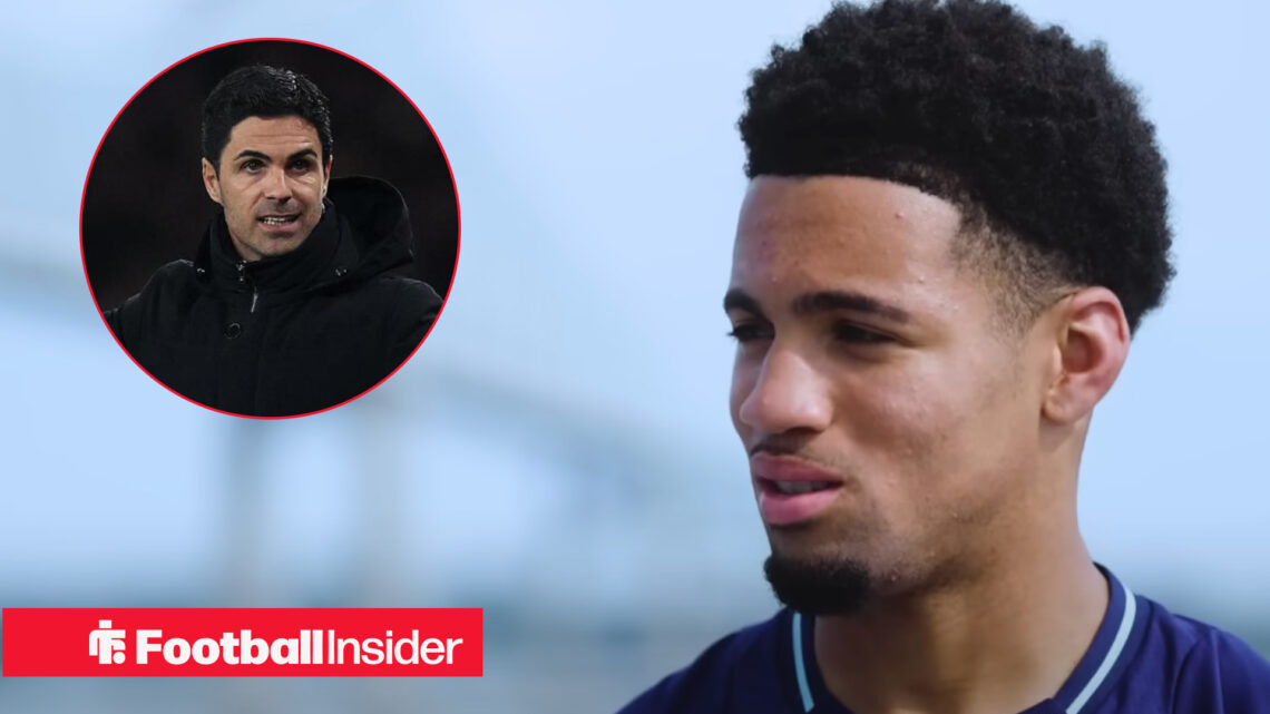 Ethan Nwaneri Mikel Arteta Arsenal