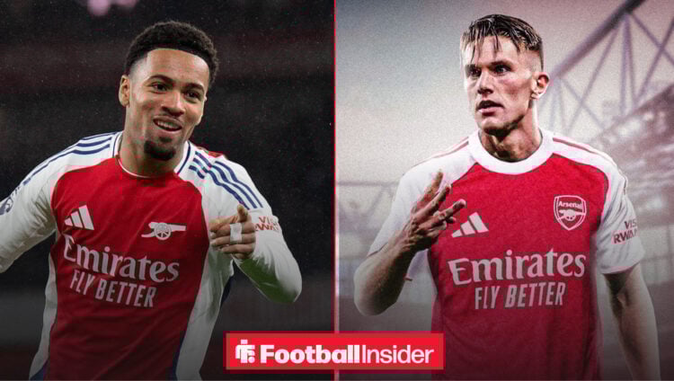 Arsenal teammates Ethan Nwaneri and Viktor Gyokeres