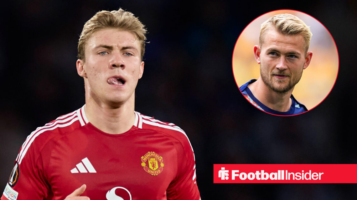 Man United stars Rasmus Hojlund and Matthijs de Ligt