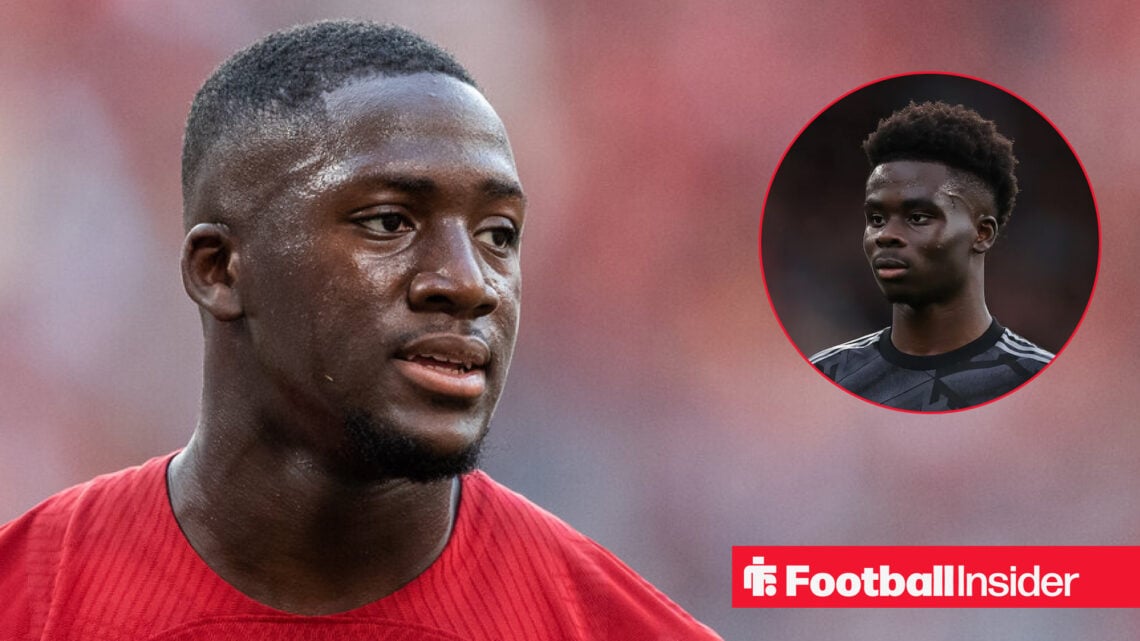 Ibrahima Konate, Bukayo Saka