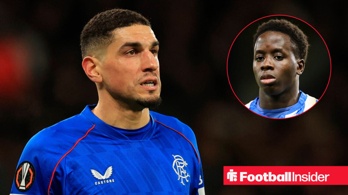 Leon Balogun and Djeidi Gassama