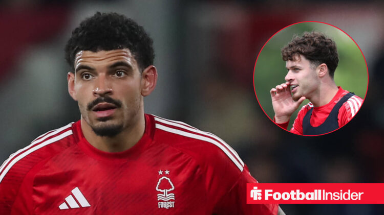 Nottingham Forest duo Morgan Gibbs-White and Neco Williams