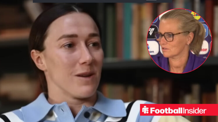 England defender Lucy Bronze and boss Sarina Wiegman