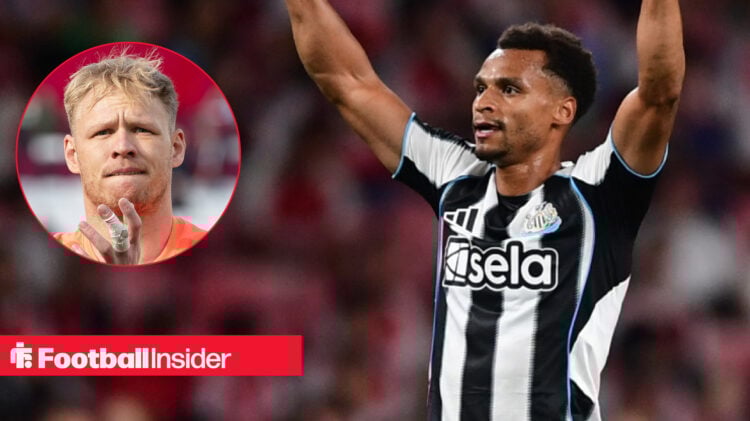 Newcastle forward Jacob Murphy, goalkeeper Aaron Ramsdale