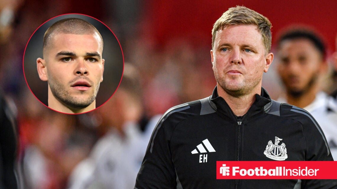 Lucas Chevalier, Eddie Howe