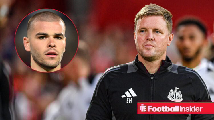 Lucas Chevalier, Eddie Howe