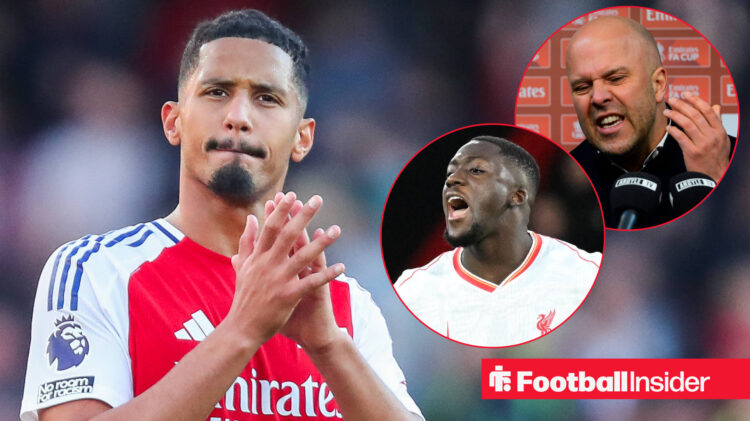 Ibrahima Konate, William Saliba, Arne Slot