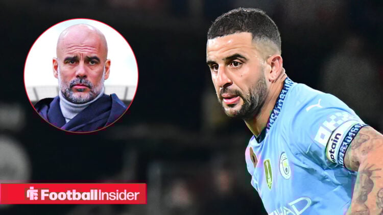 Pep Guardiola, Kyle Walker