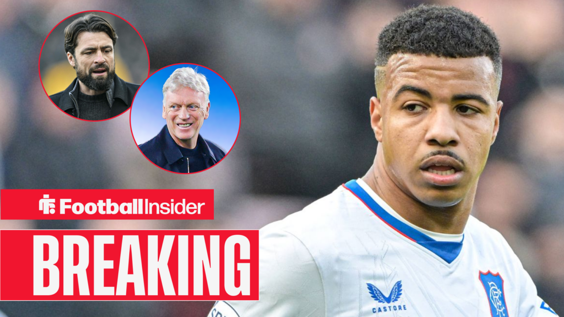 Hamza Igamane, Russell Martin, David Moyes, Rangers