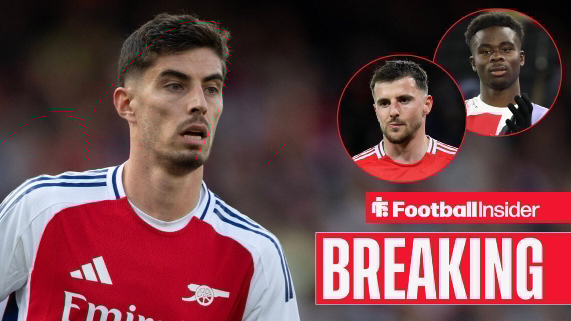 Kai Havertz Mason Mount Bukayo Saka, Arsenal Man United