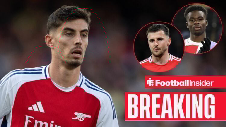 Kai Havertz Mason Mount Bukayo Saka, Arsenal Man United