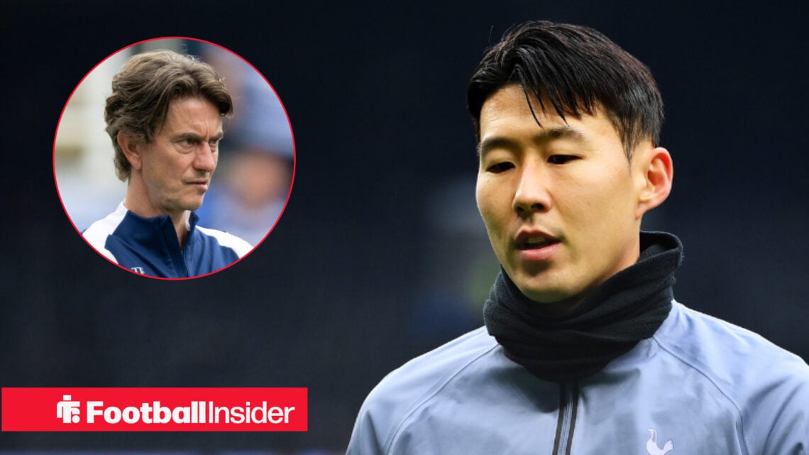 Heung Min-Son Thomas Frank Tottenham