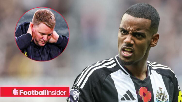 Alexander Isak Eddie Howe, Newcastle