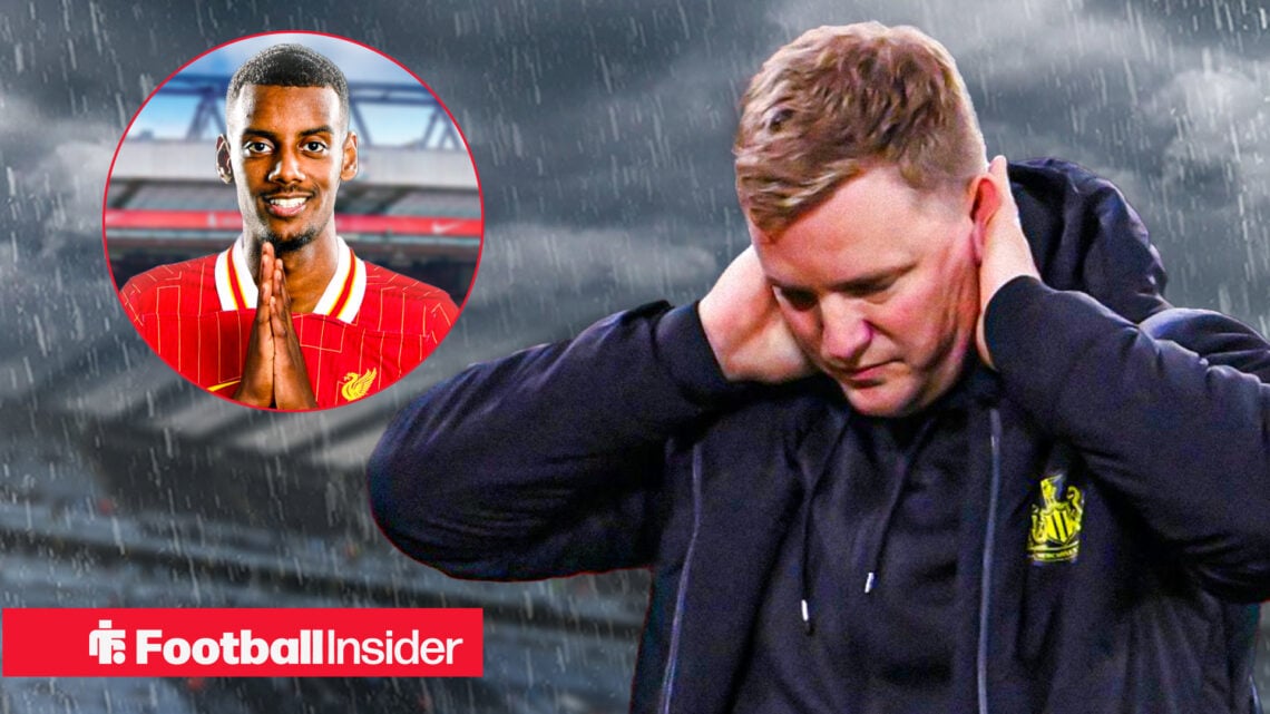 Alexander Isak Eddie Howe, Newcastle Liverpool