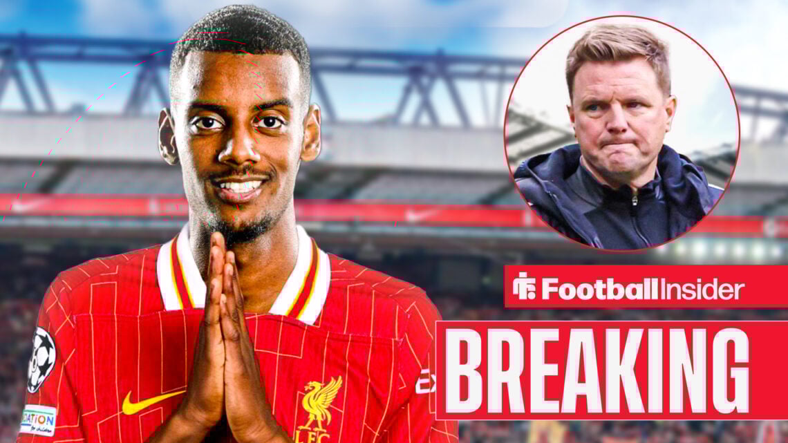 Alexander Isak Eddie Howe, Newcastle Liverpool