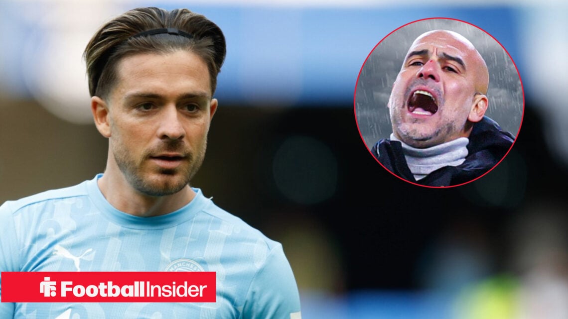 Jack Grealish Pep Guardiola Man City