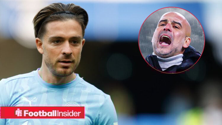 Jack Grealish Pep Guardiola Man City