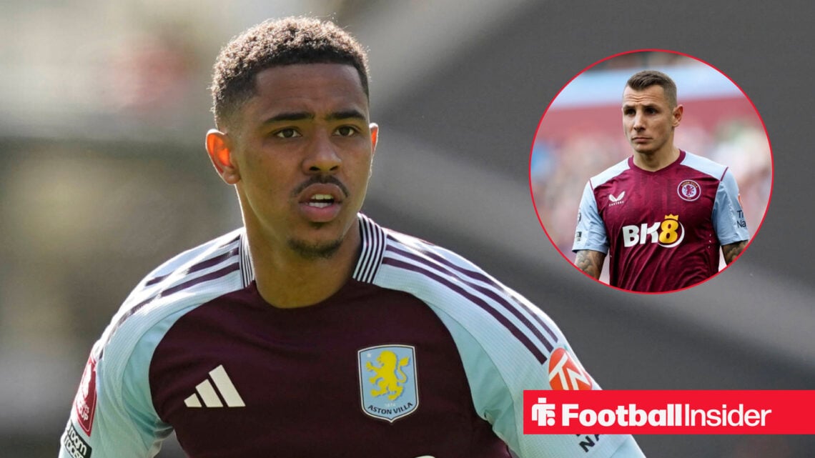 Aston Villa duo Jacob Ramsey and Lucas Digne